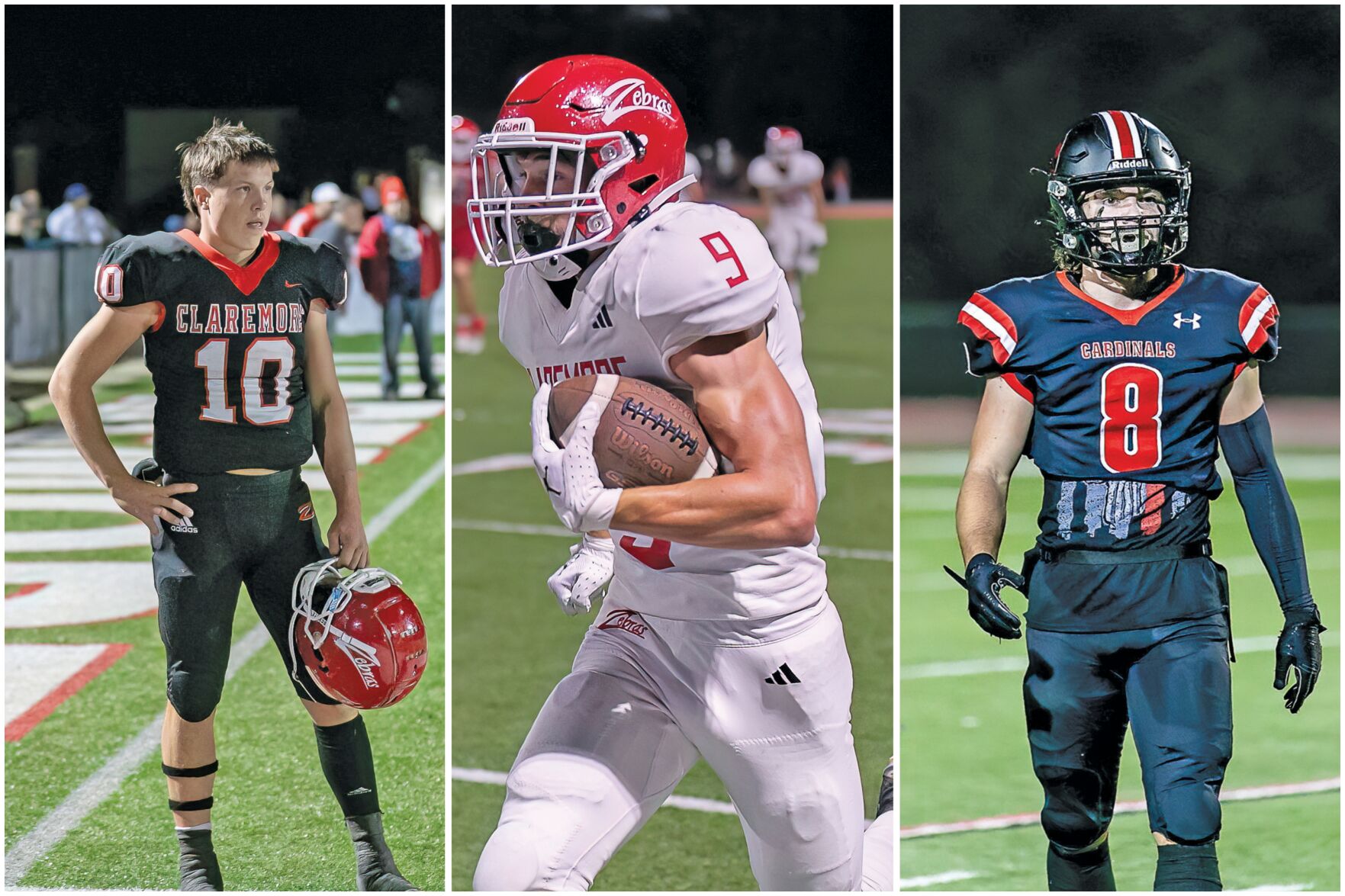 Three Rogers County Football Players Named in OCA All-State Selections