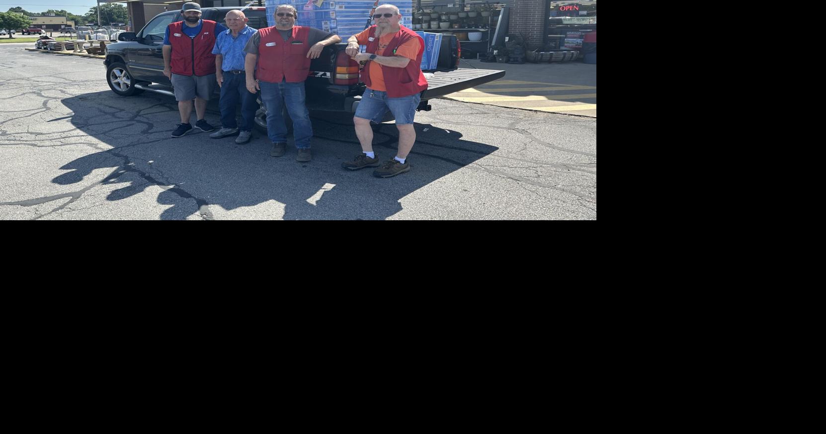 Ace hardware roundup gives fans to Salvation Army
