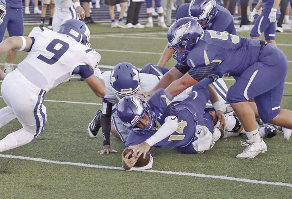 Football Claremore Christian Foyil Sequoyah Inola Kick Off