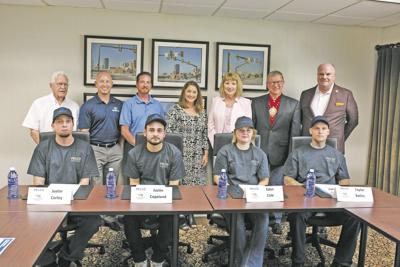 Pelco Signs Apprentices In Work Based Program News Claremoreprogress Com