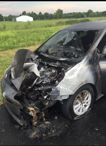 Car struck by lightning on Will Rogers Turnpike | News |  