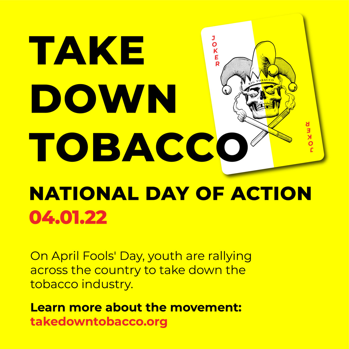 5 THINGS TO KNOW: Importance of Take Down Tobacco Day | News