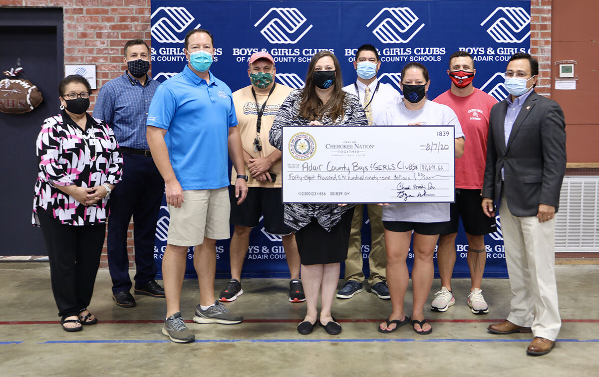 Cherokee Nation contributes $195K to Boys & Girls Club programs throughout Northeast Oklahoma