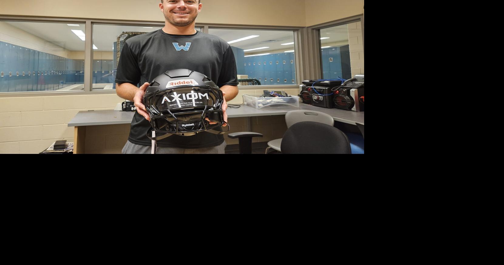 Denver Broncos helmet donation enhances high school football