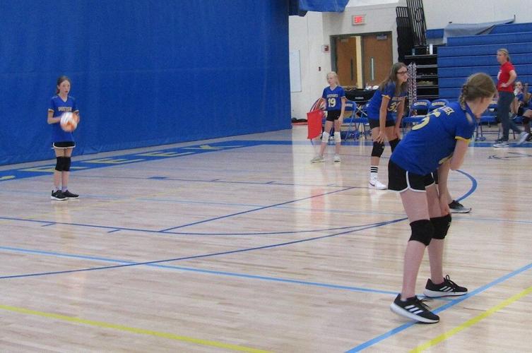 Serving up Duster volleyball at Clear Creek Middle School | Archives ...