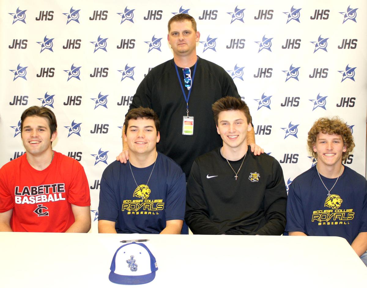 Four Owls Sign To Further Baseball Careers At Collegiate Level