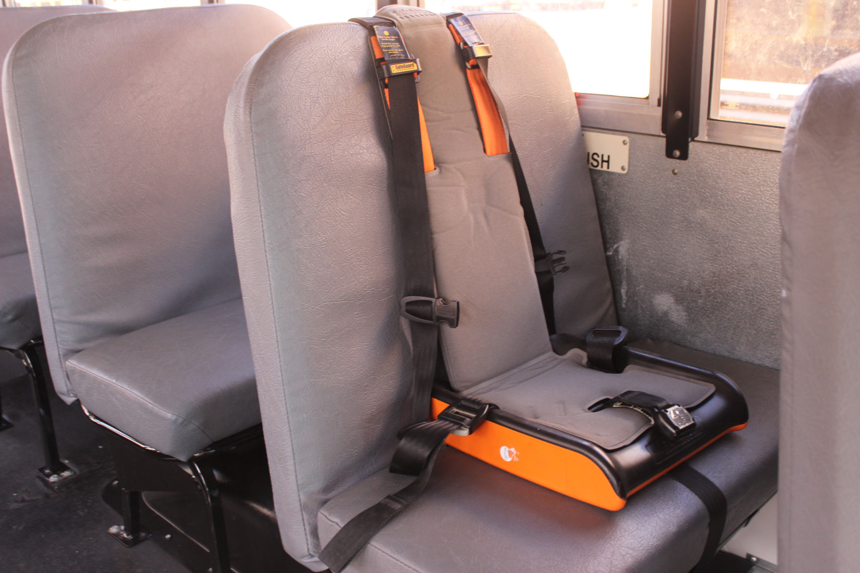 school bus driver seat belts