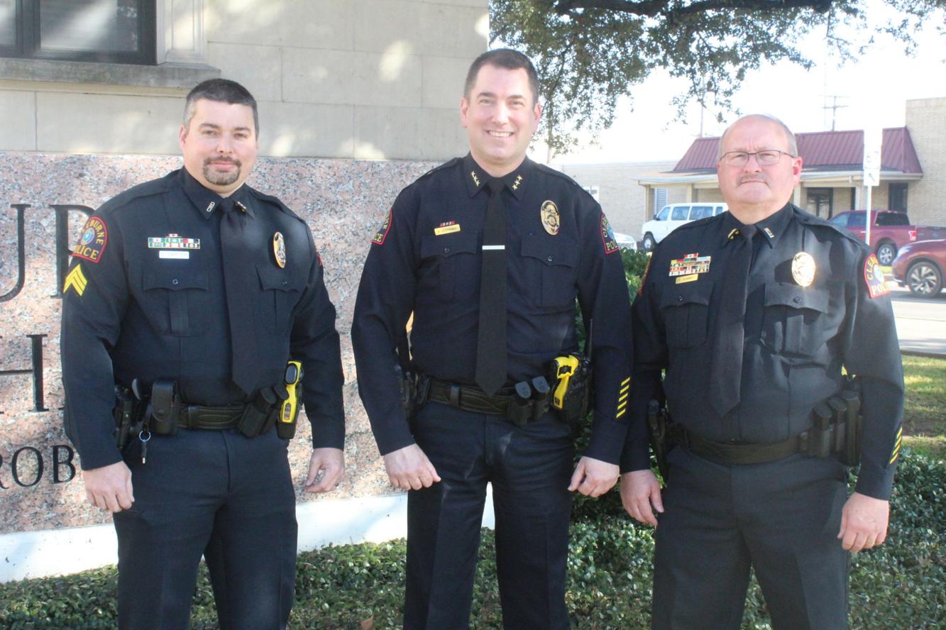 Cleburne PD officers Summey and Carter promoted Local News
