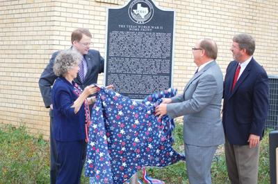 Texas home front World War II marker dedicated | Archives ...