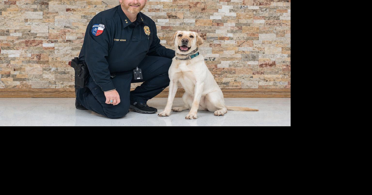 New K-9 unit brings another layer of security — and a little extra comfort — to Joshua campuses