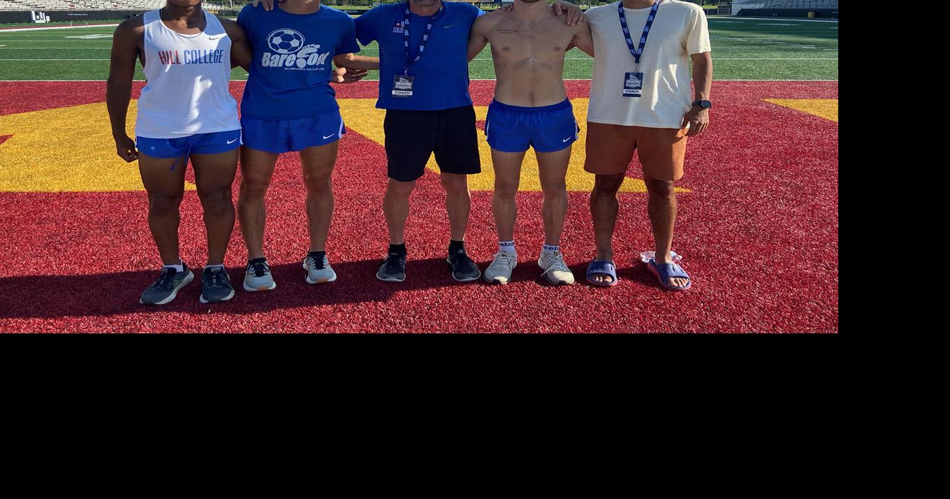 Hill College sends four runners to NJCAA Track and Field Championships