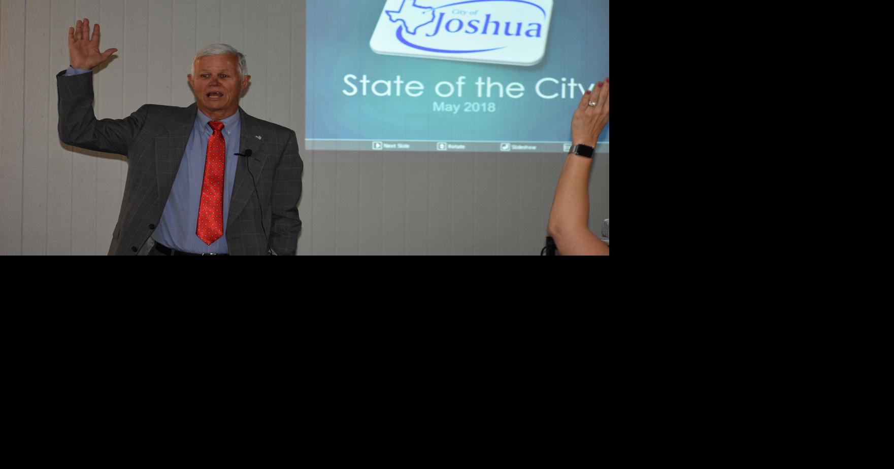 Joshua mayor discusses growth during state of the city | Local News ...