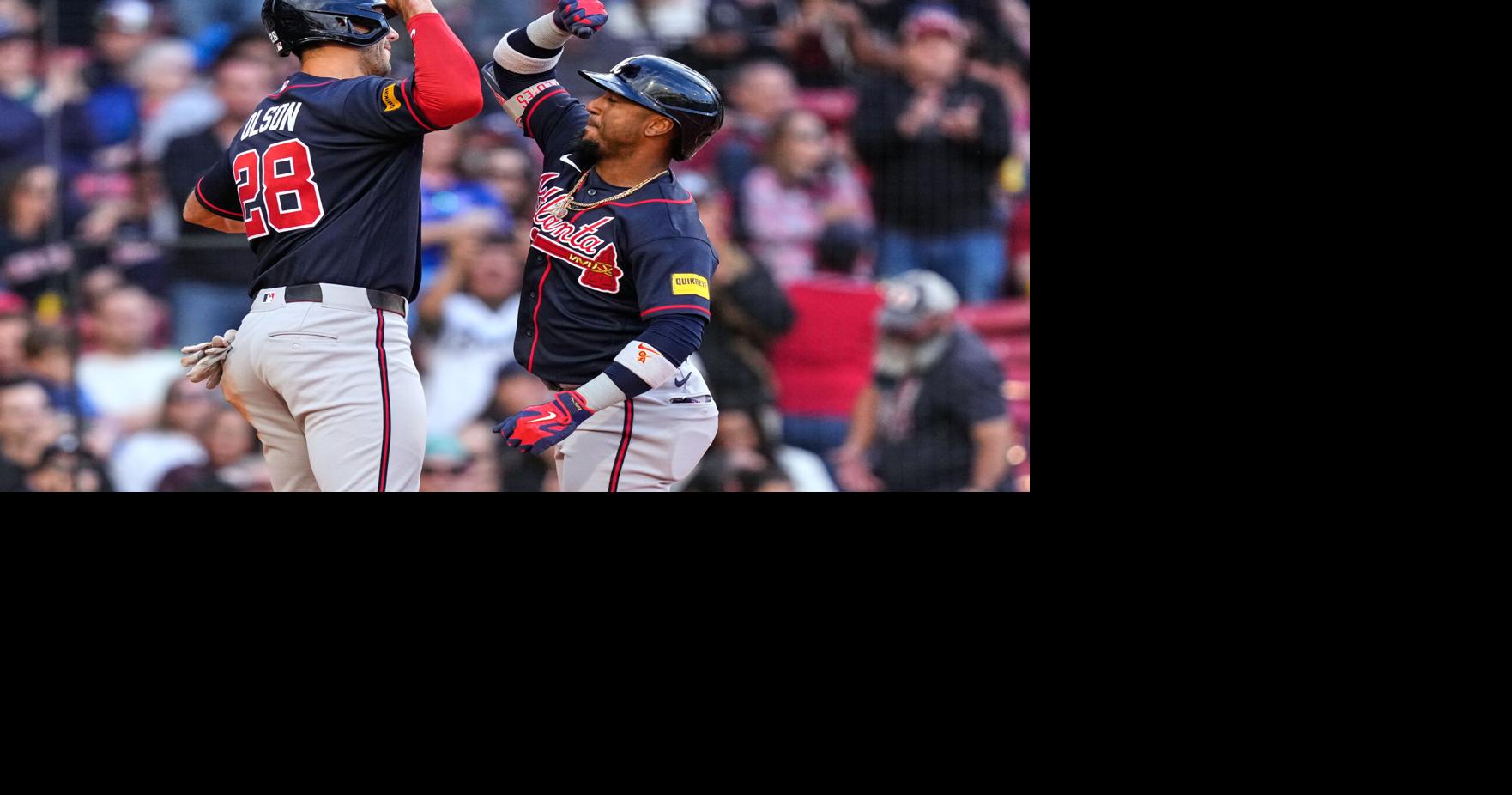 Acuña's, Braves blast BoSox