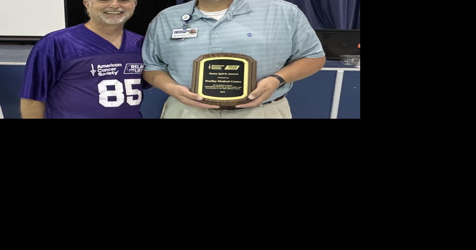Bradley Medical Center receives Relay For Life award | News ...