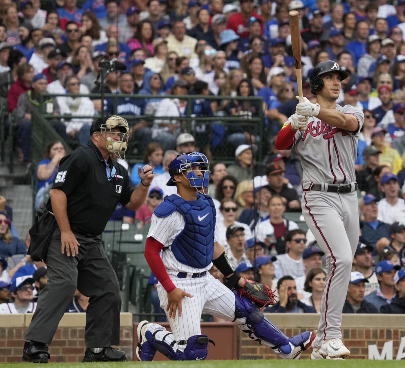 Olson homers, drives in 3 to help Braves sweep Cards