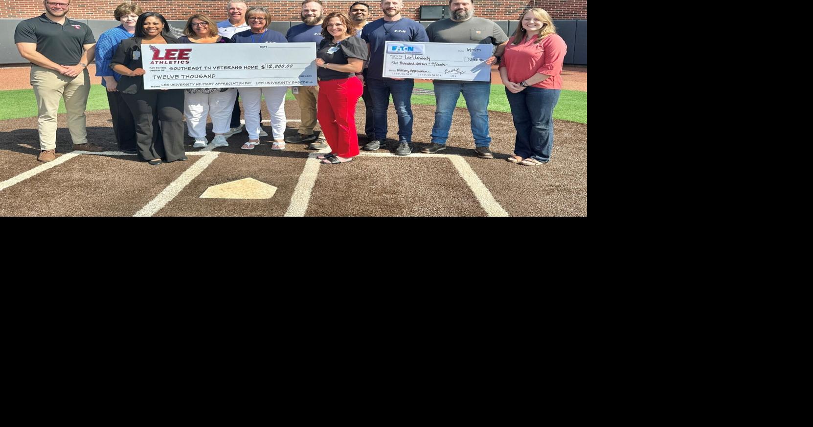 Lee U baseball helps Veterans Home through Military Appreciation Day