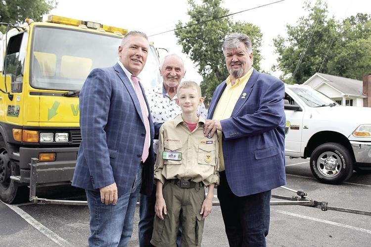 Boy Scout's hope for road striping comes to fruition News