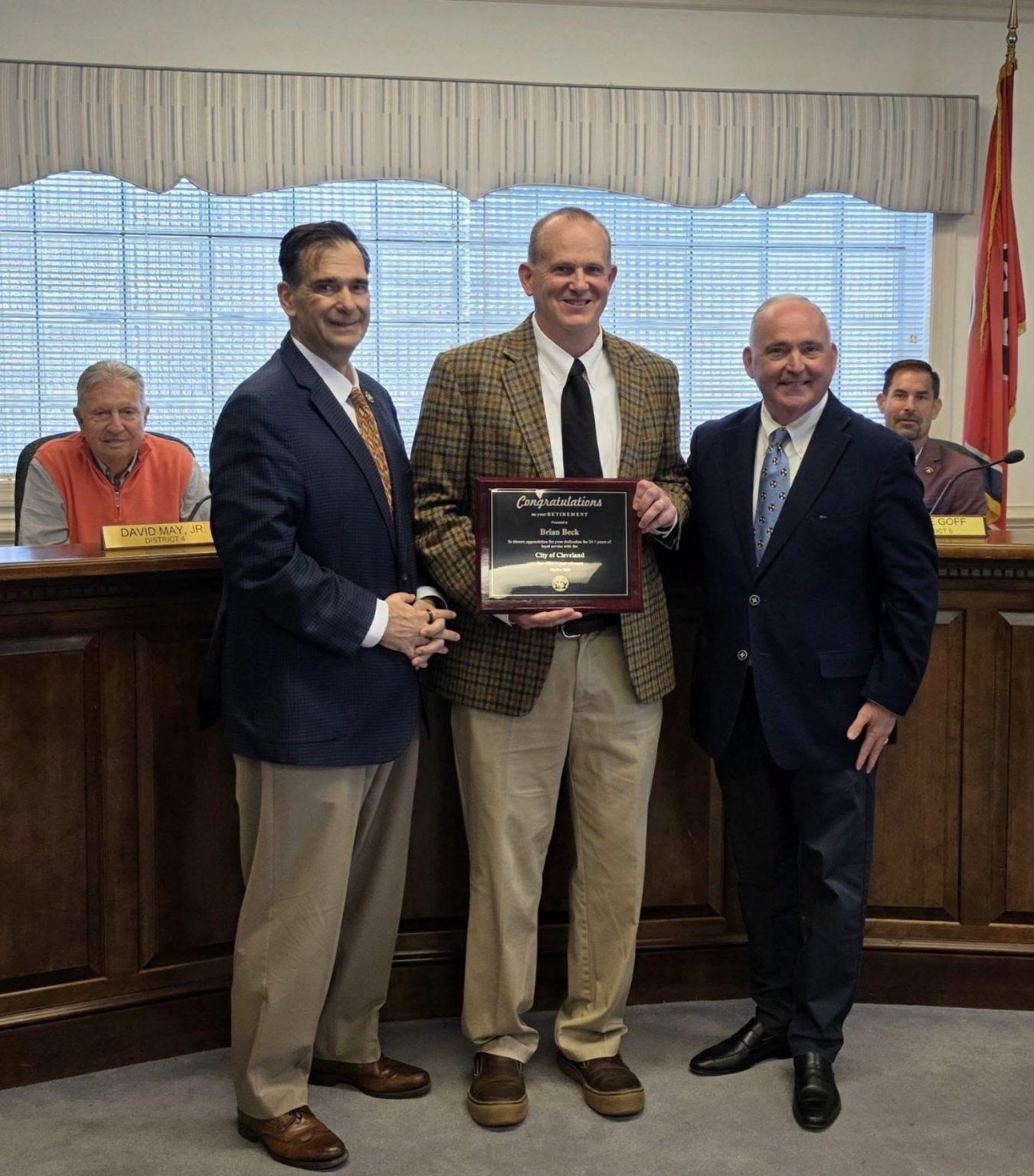 City Engineer Beck retires | News | clevelandbanner.com