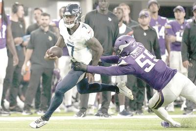 Tennessee Titans vs. Minnesota Vikings in Minneapolis in preseason game