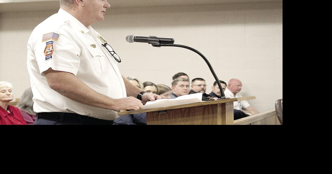 Stewart confirmed unanimously as new county fire chief | News ...