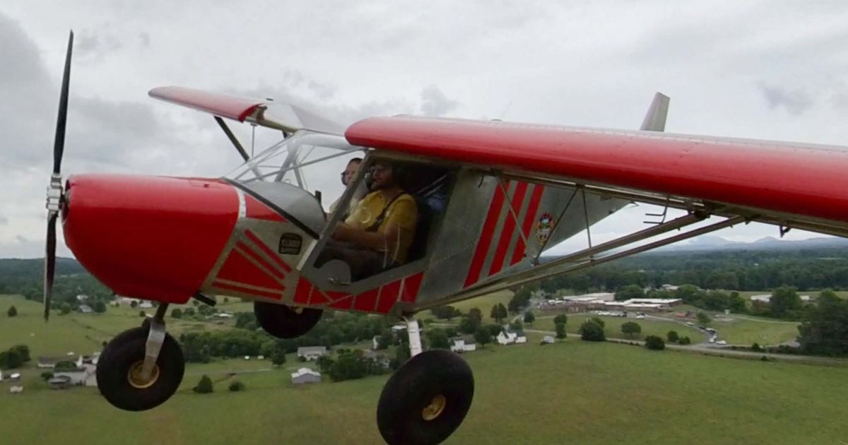 'Flying Farmer' scores 'cool dad points' after piloting plane to daughter's school