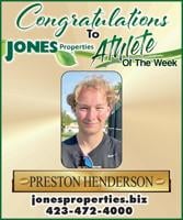 Bradley's Henderson named Athlete of Week