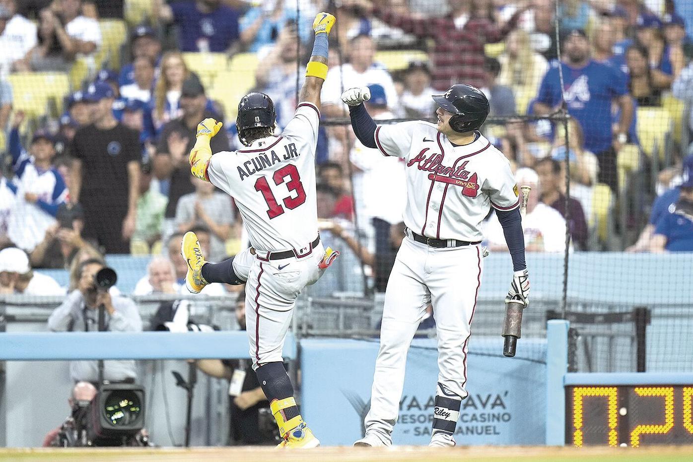 Braves avoid sweep with walk-off win over Dodgers - Los Angeles Times