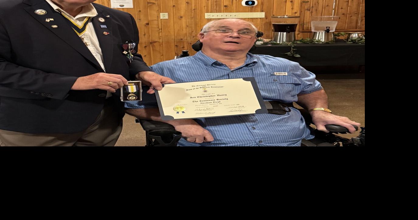 Col. Benjamin Cleveland Chapter SAR honors members