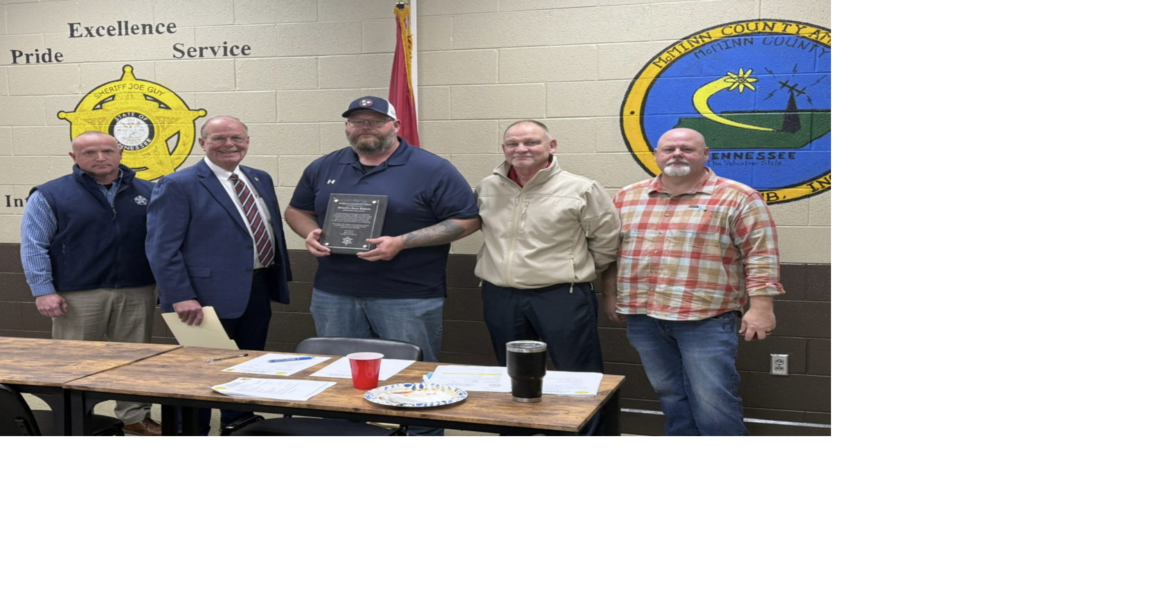 BCSO honors Athens Detective Roberts for 'heroic actions'
