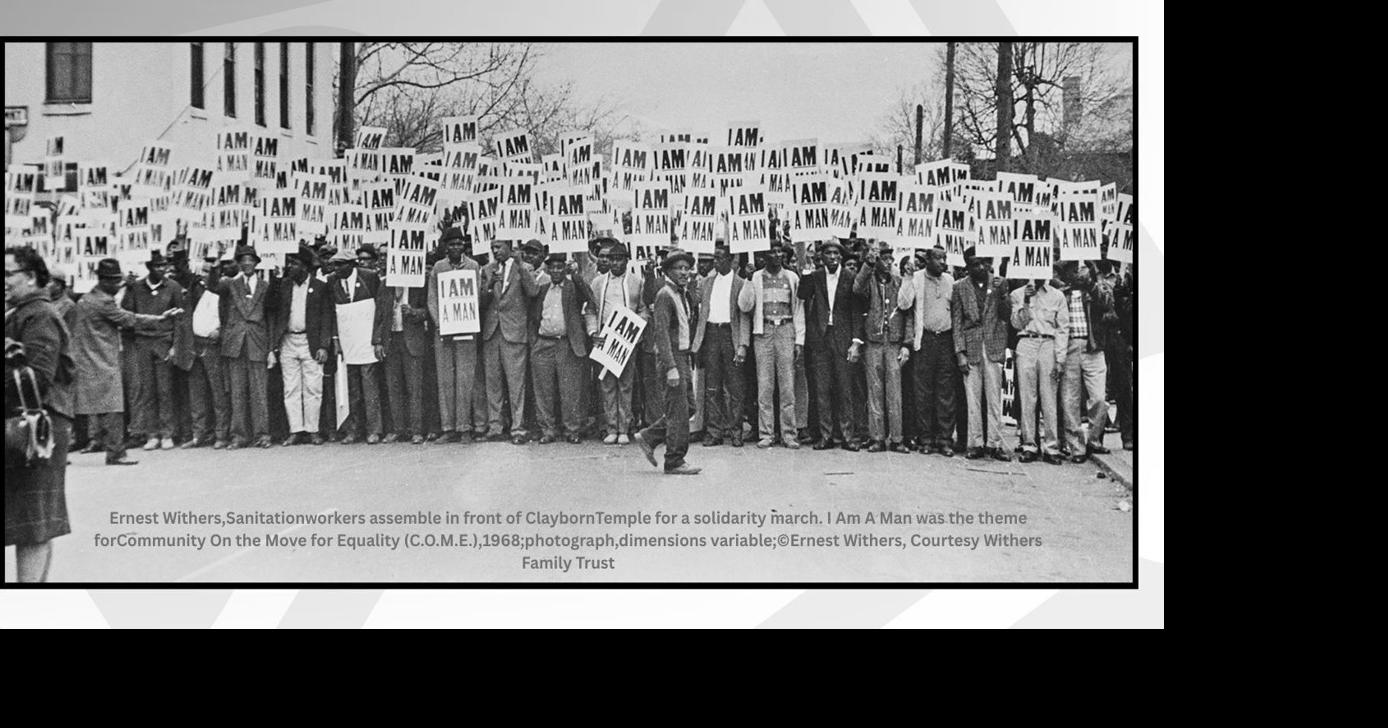 'I AM A MAN: Photographs of the Civil Rights Movement' set for Friday at the Museum & Cultural Center at 5ive Points