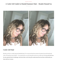 A Curly Girl Guide to Humid Summer Hair – Reader Round Up