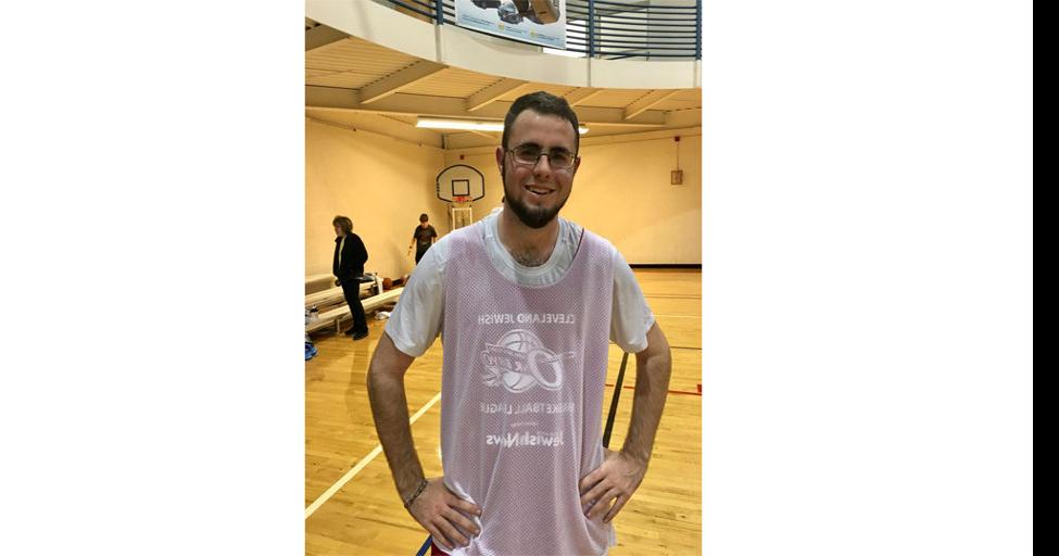 Cleveland Jewish Basketball League Player of the Week Michael Kohler