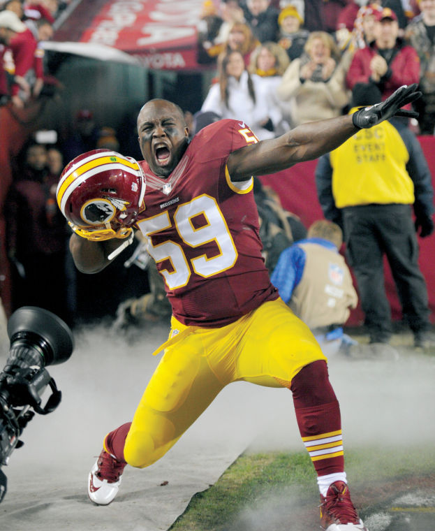 London Fletcher, Washington Redskins Editorial Stock Photo - Image