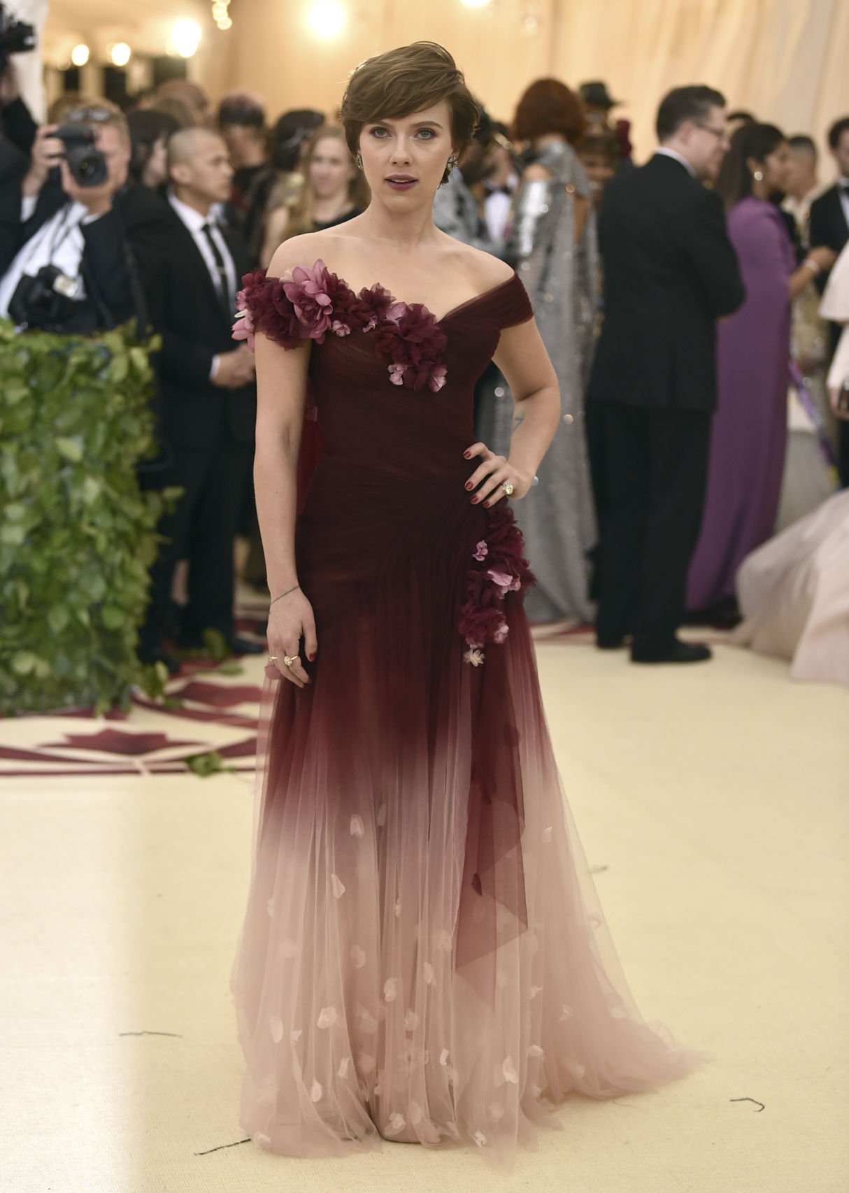 Scarlett johansson met gala clearance dress