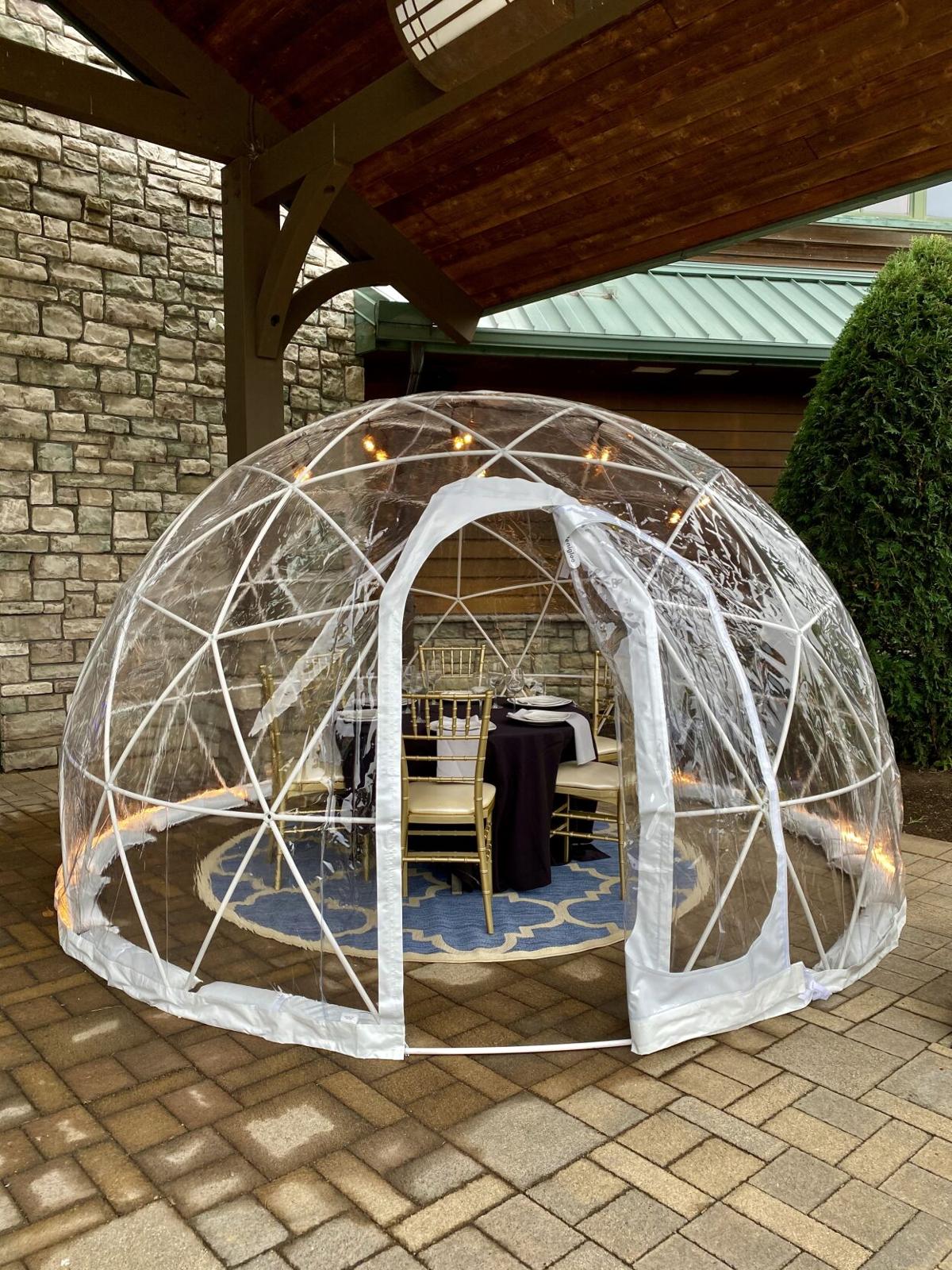 Rustic Grill Offering Outdoor Igloo Dining Nosh Clevelandjewishnews Com