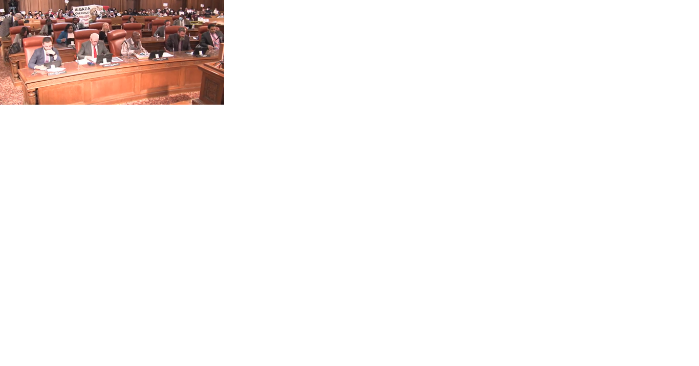 Public commenters ask Cleveland council to pass ceasefire resolution - Vimarsana News