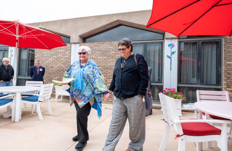 Menorah Park holds ribboncutting event for patio spaces Local News