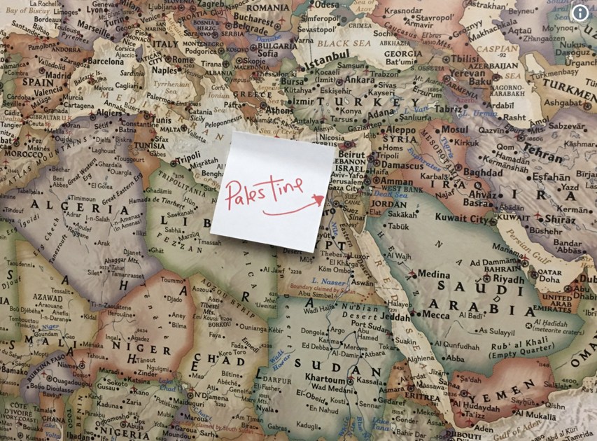 New Congresswoman Tlaib Displays Map With Israel Replaced By Palestine National News Clevelandjewishnews Com