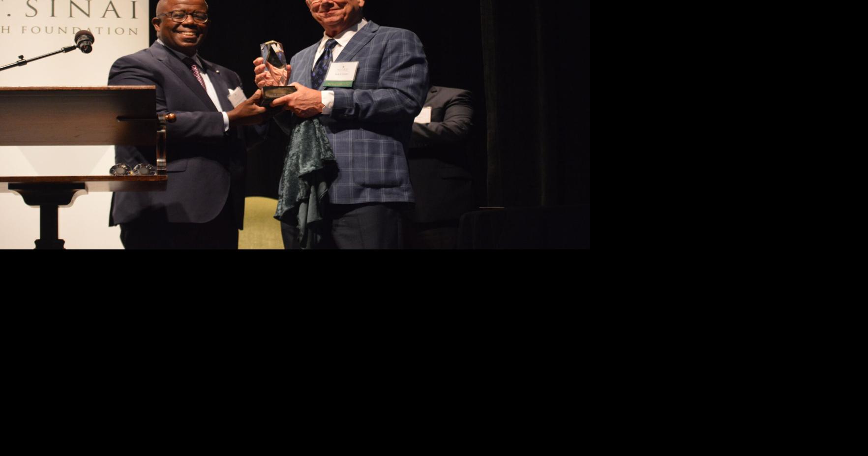 Surgeon-in-chief receives Mt. Sinai Health Foundation Saltzman Award ...