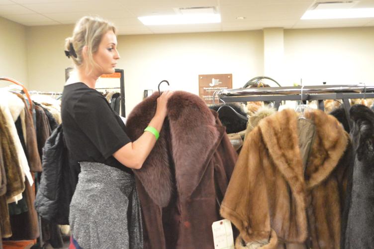 designer dress days cleveland Customers flock to at Mandel JCC Metallic dress Signature Design by Ashley® Sizes:0 size-15-32-33