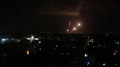 Rockets fired by Hamas