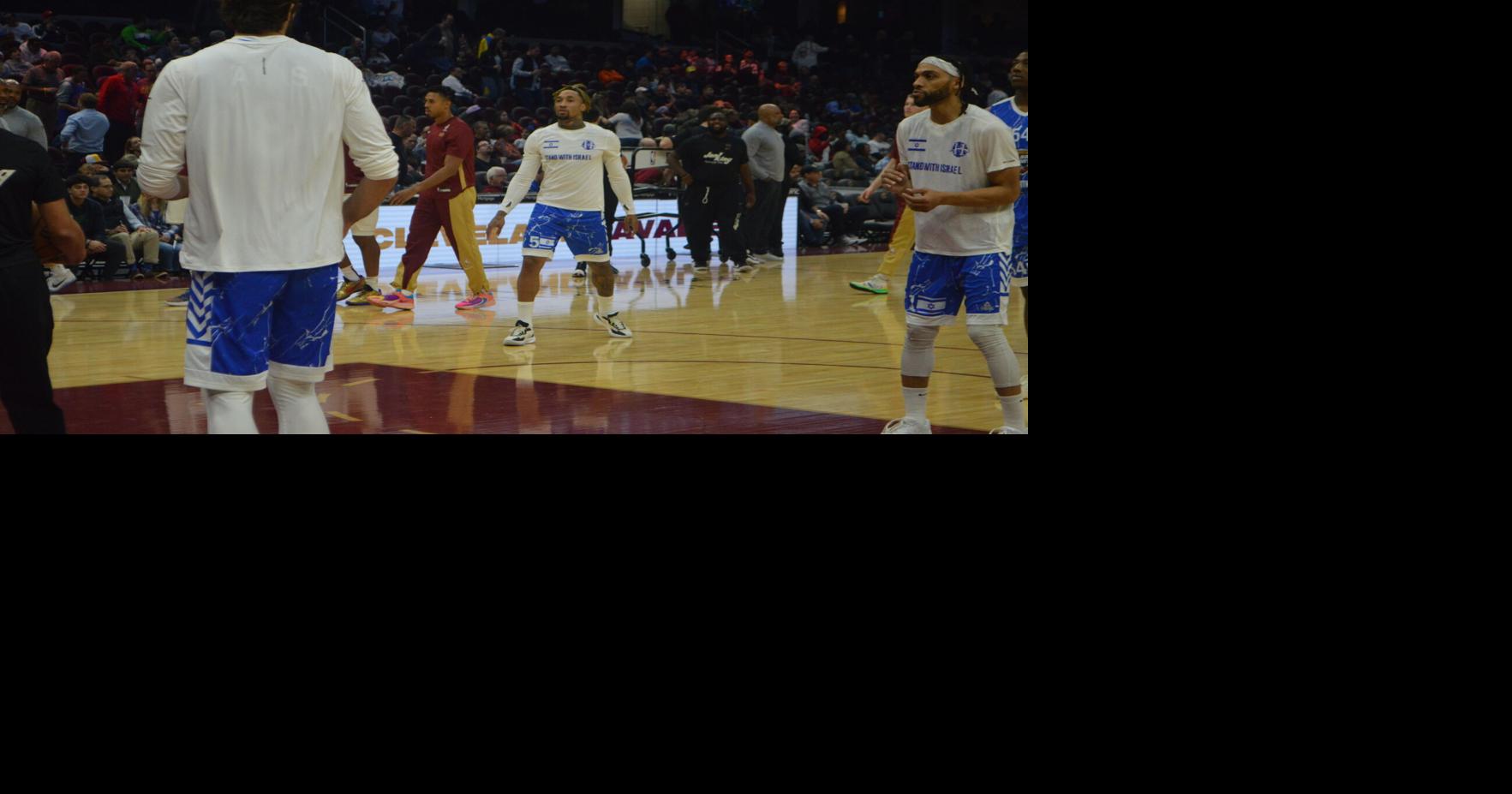 Maccabi Ra’anana visit about more than just basketball Local News