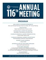 Jewish Federation of Cleveland 2020 annual meeting program