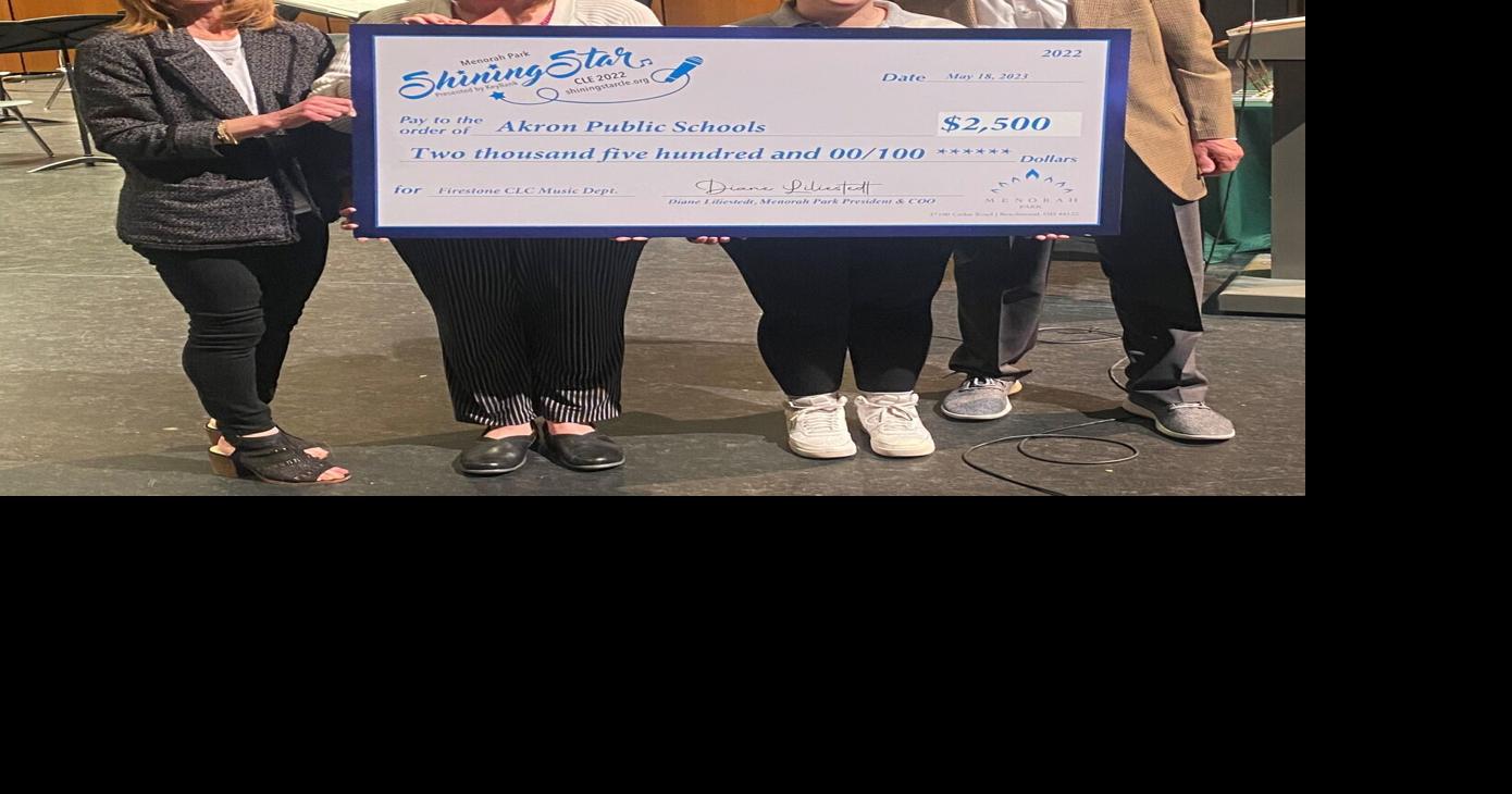 Menorah Park Foundation presents Shining Star CLE check In the