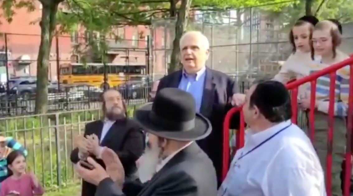 New York City Councilman Joe Lentol With Heshy Tischler Jta Clevelandjewishnews Com