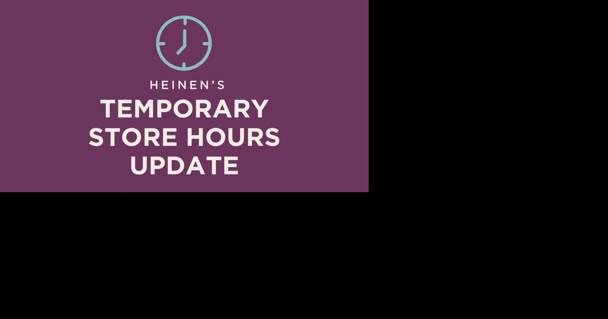 Heinen’s alters hours amid staffing shortages Nosh