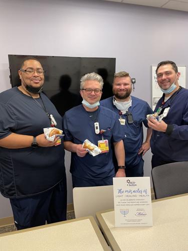 Bikur Cholim delivers doughnuts to frontline workers