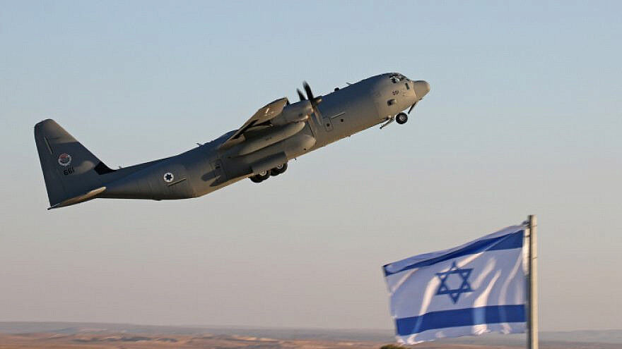 Palestinian terrorists open fire on IDF cargo plane | JNS