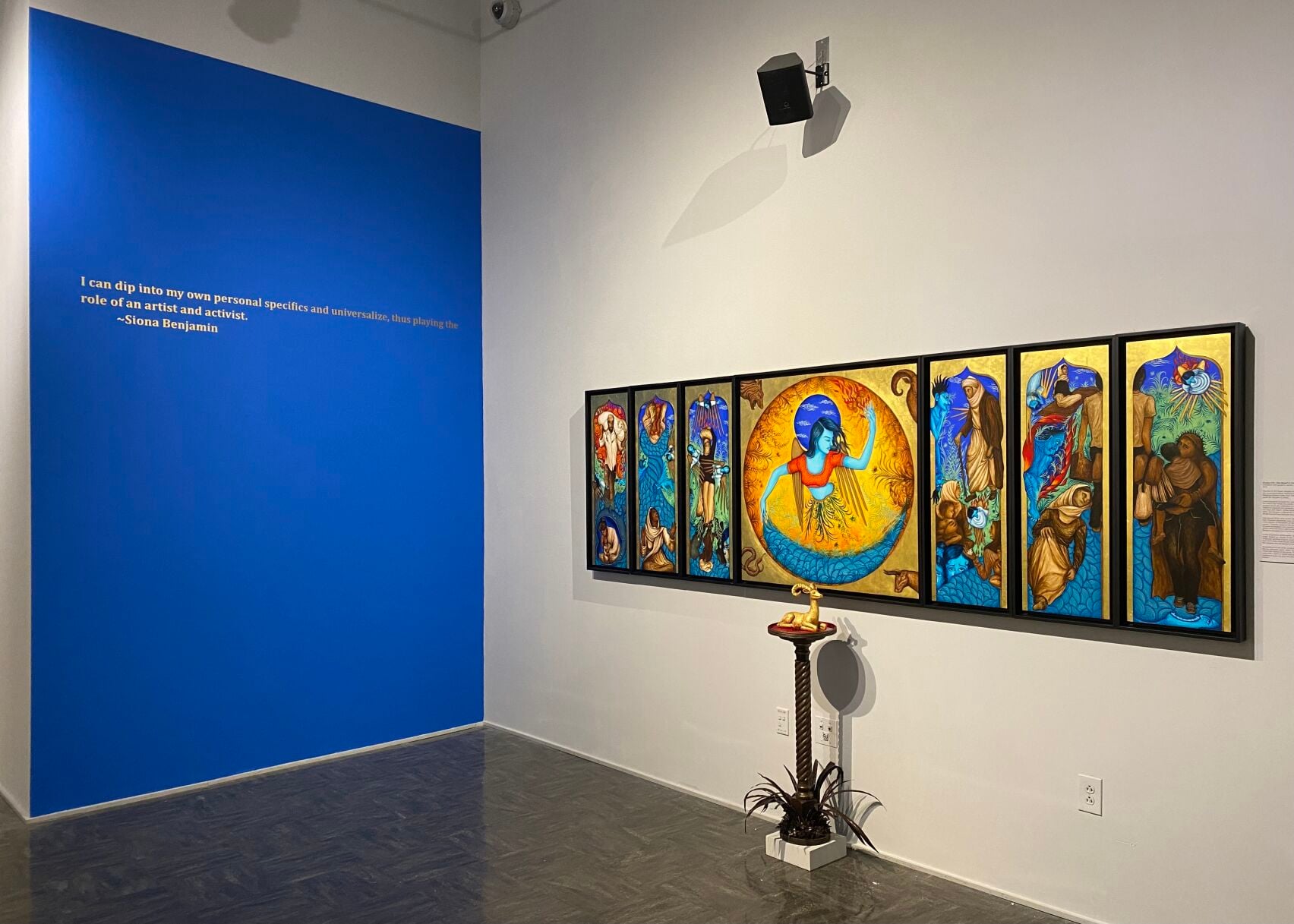 Exhibit featuring works by Indian-American Jewish artist now on display ...