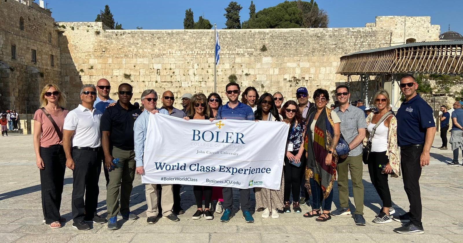 JCU's Boler College of Business group visits Israel | Local News - Vimarsana News